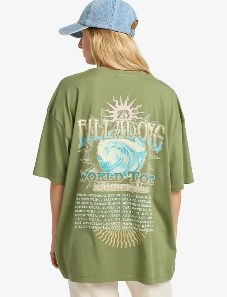 Billabong TAKE A TOUR - T-Shirts|Kvinnor Toppar & T-Shirts