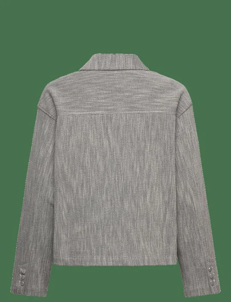 Naja Lauf TAO JACKET ROUGH 2-TONE - Overshirts|Kvinnor Overshirts