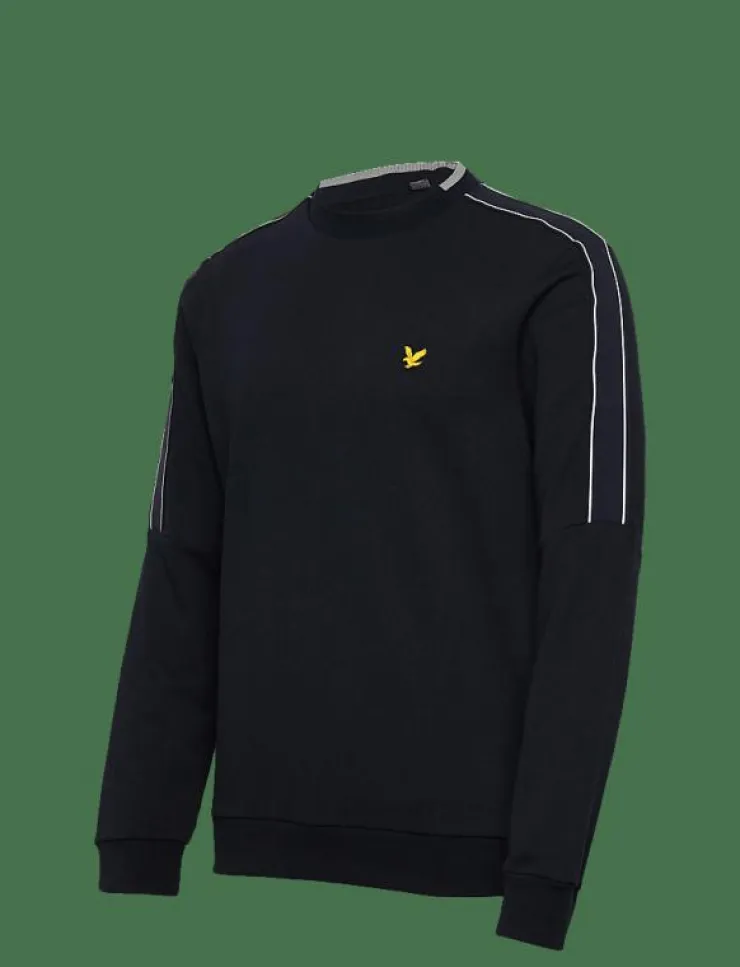 Lyle & Scott Sport Sweatshirts|Sweatshirts & Huvtröjor|Tape Crew Neck - Sweatshirts
