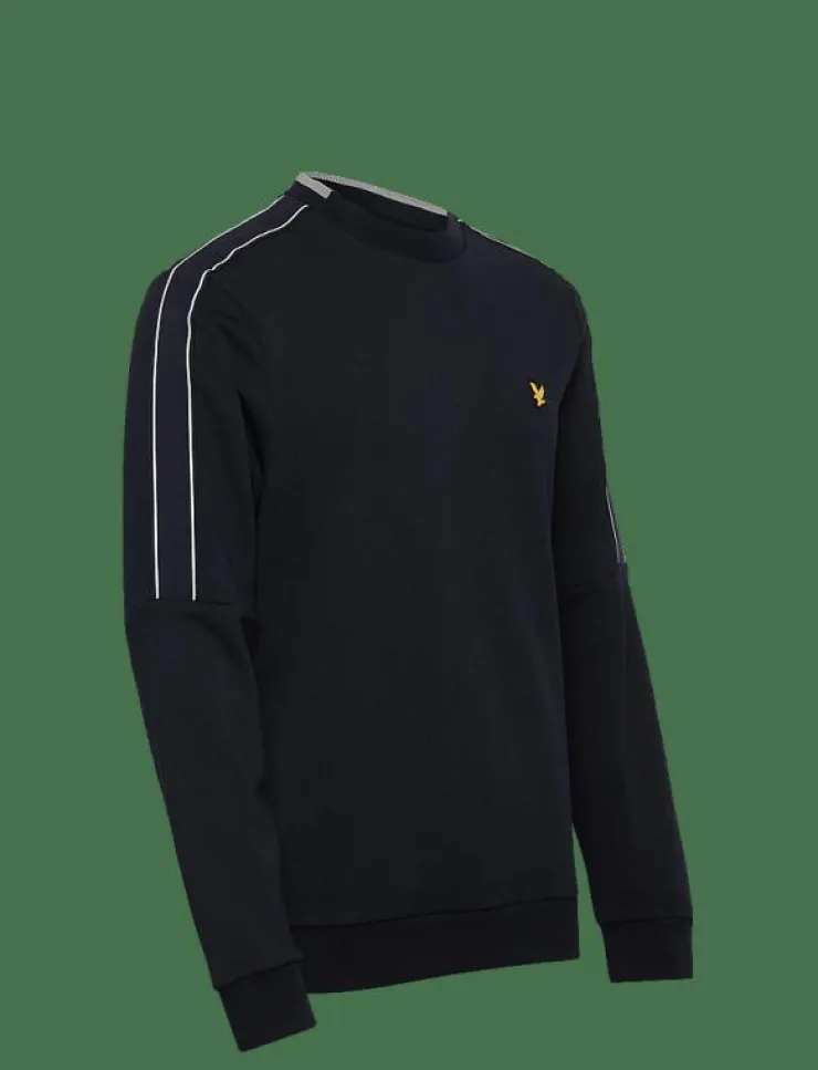 Lyle & Scott Sport Sweatshirts|Sweatshirts & Huvtröjor|Tape Crew Neck - Sweatshirts