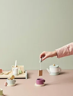 Kid's Concept Tea set BISTRO - Leksakskök & Tillbehör|Barn Leksakskök & Tillbehör