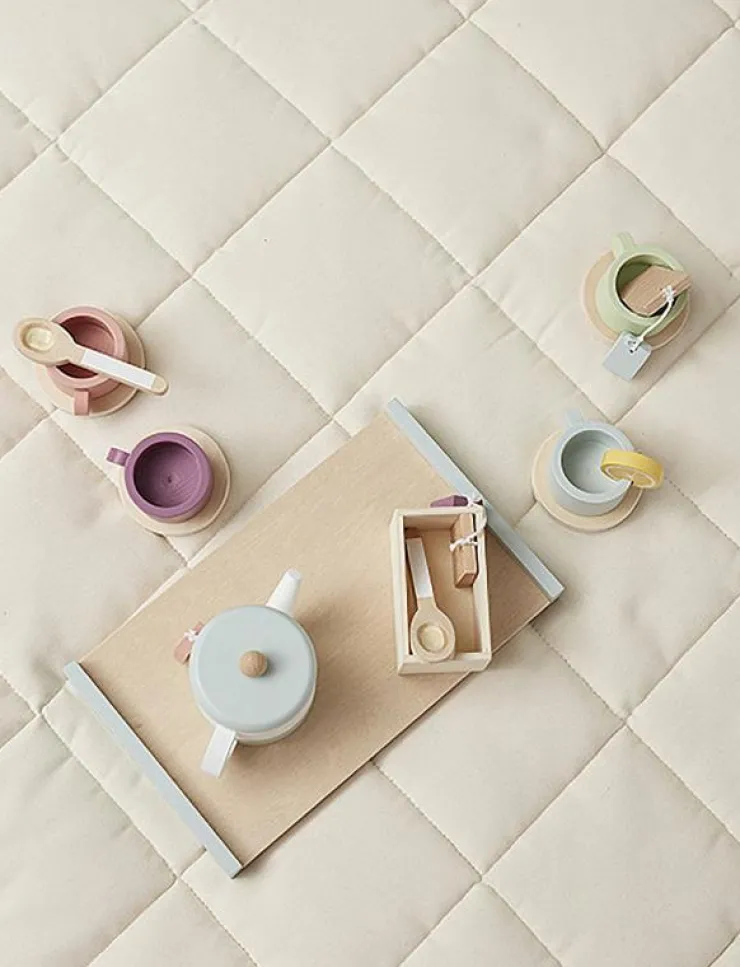 Kid's Concept Tea set BISTRO - Leksakskök & Tillbehör|Barn Leksakskök & Tillbehör