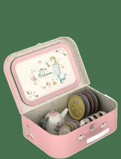 Barn Moulin Roty Leksakskök & Tillbehör|Tea Set in Carry Case 14 pcs - Les Parisiennes - Leksakskök & Tillbehör