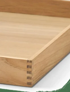 LIND DNA Serveringstillbehör|Teak Tray Square Even - Brickor