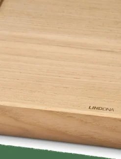 LIND DNA Serveringstillbehör|Teak Tray Square Even - Brickor