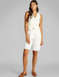 Calvin Klein TECH TEXTURE SHORTS - Bermudashorts|Kvinnor Shorts