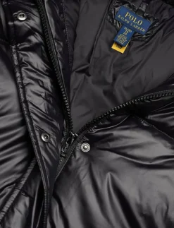 Barn Ralph Lauren Kids Jackor|Teddy Fleece–Trim Down Boxy Jacket - Dunjackor & fodrade jackor