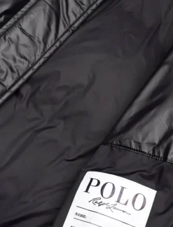 Barn Ralph Lauren Kids Jackor|Teddy Fleece–Trim Down Boxy Jacket - Dunjackor & fodrade jackor