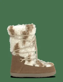 Inuikii TEDDY HIGH - Varmfodrade skor|Kvinnor Varmfodrade Stövlar|Boots