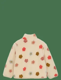 Minymo Teddy Jacket AOP w. Lining - Jackor|Barn Fleecekläder
