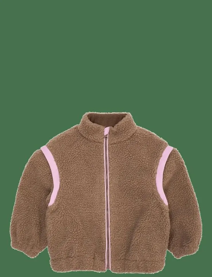 Barn Copenhagen Colors Fleecekläder|TEDDY JACKET W. REMOVABLE SLEEVES - Jackor