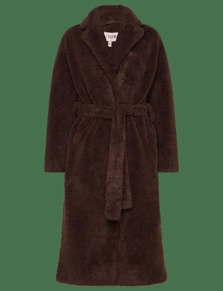A-View Teddy Long Coat - Fuskpäls|Kvinnor Jackor & Kappor