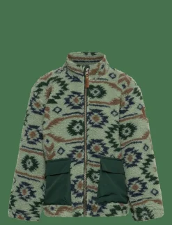 mikk-line Teddy Mix Jacket AOP - Jackor|Barn Fleecekläder