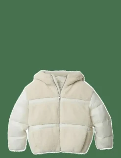 Calvin Klein TEDDY SHINY PUFFER JACKET - Dunjackor & fodrade jackor|Barn Jackor