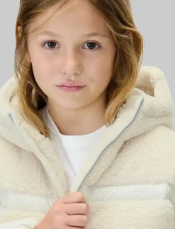 Calvin Klein TEDDY SHINY PUFFER JACKET - Dunjackor & fodrade jackor|Barn Jackor