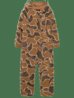 mikk-line Teddy Suit Ears - Fleeceoverall|Barn Fleecekläder