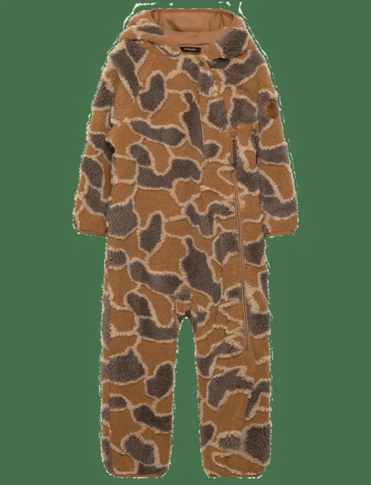 mikk-line Teddy Suit Ears - Fleeceoverall|Barn Fleecekläder