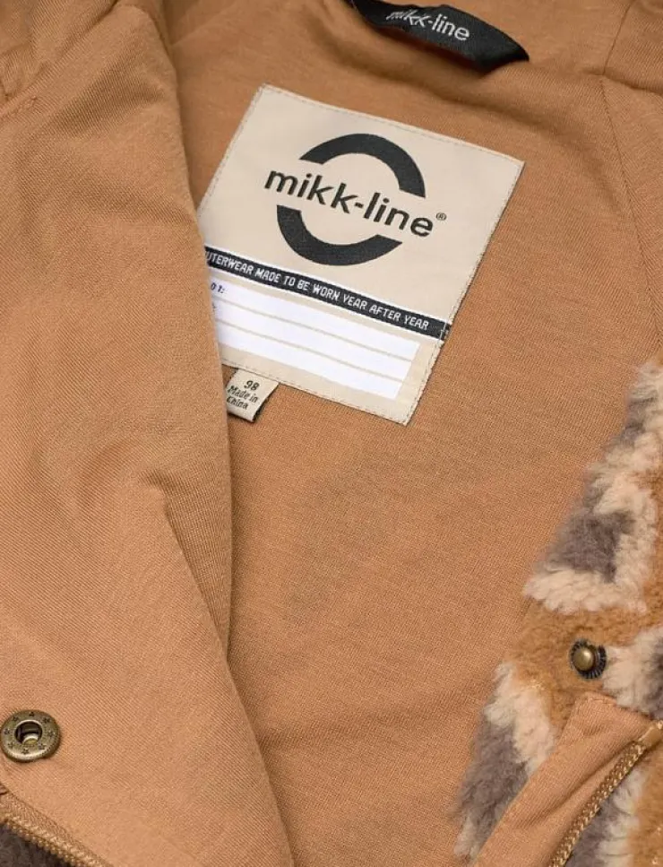 mikk-line Teddy Suit Ears - Fleeceoverall|Barn Fleecekläder
