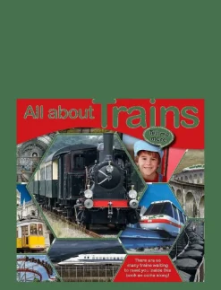Barn GLOBE Barnböcker|Tell me more - All about trains - Pedagogisk barnbok