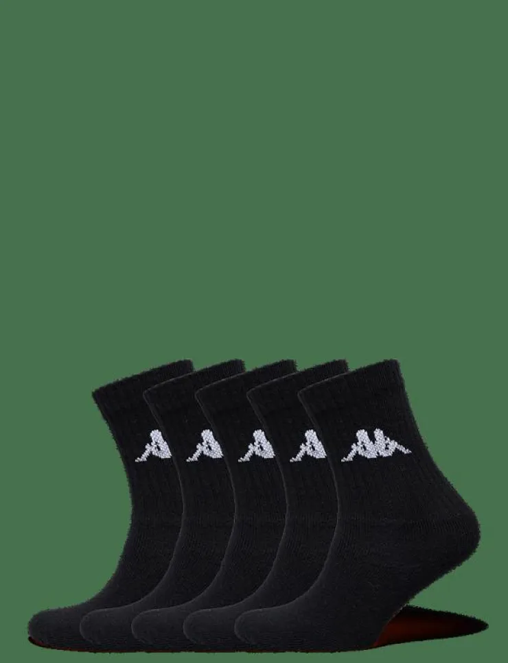 Kvinnor KAPPA Strumpor & Tights|Underkläder|Tennis sock - Fisper DK 5 pack - Strumpor