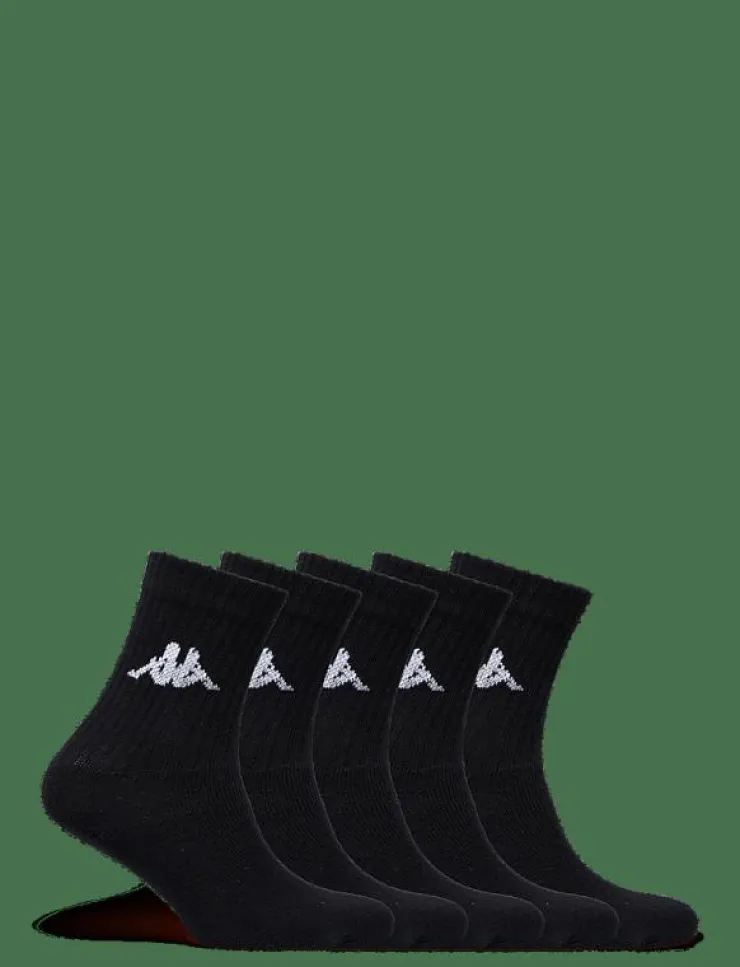 Kvinnor KAPPA Strumpor & Tights|Underkläder|Tennis sock - Fisper DK 5 pack - Strumpor
