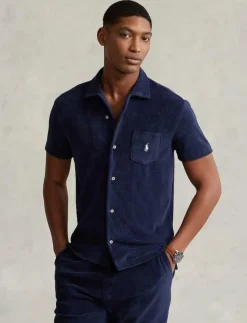 Polo Ralph Lauren Terry Camp Shirt - Kortärmade| Skjortor