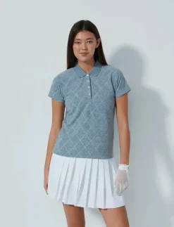 Daily Sports TERRY TOUCH SS POLO SHIRT - Pikéer|Kvinnor Toppar & T-Shirts