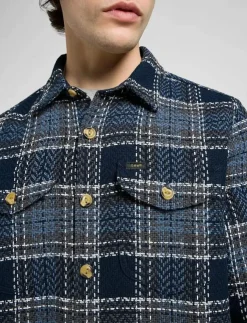 Lee Jeans Overshirts|TEXTURED 2PKT SHIRT - Rutiga skjortor