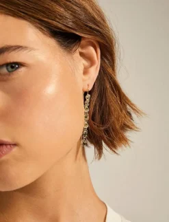 Pilgrim THANKFUL long chain earrings - Hängande örhängen|Kvinnor Smycken