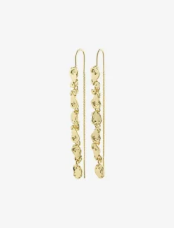 Pilgrim THANKFUL long chain earrings - Hängande örhängen|Kvinnor Smycken
