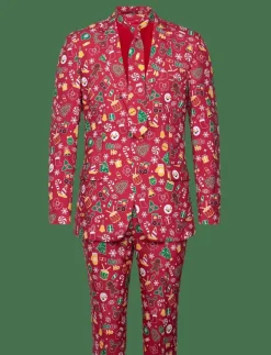 Happy Seasons The Awesome Christmas Suit Rød - Kostymer| Kostymer & Kavajer