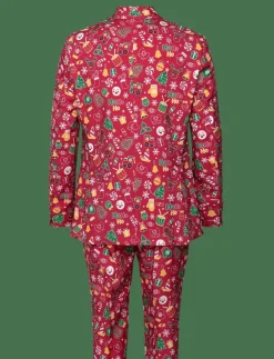 Happy Seasons The Awesome Christmas Suit Rød - Kostymer| Kostymer & Kavajer