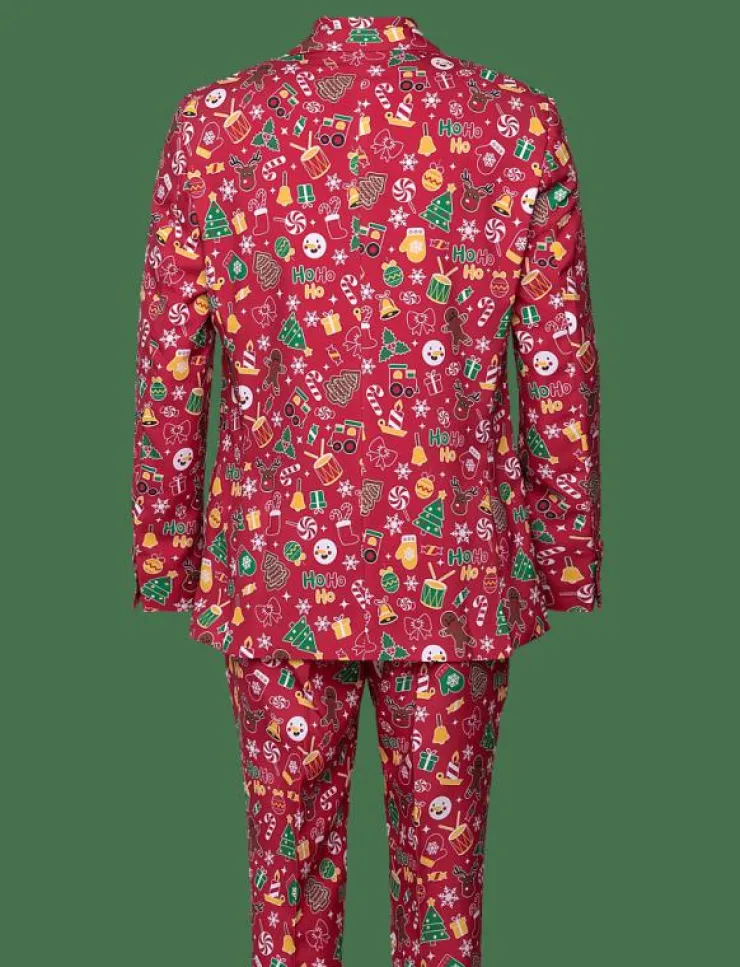 Happy Seasons The Awesome Christmas Suit Rød - Kostymer| Kostymer & Kavajer