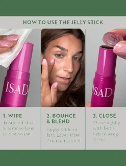 IsaDora The Lip & Cheek Tint Cooling Jelly Stick - Beauty|Kvinnor Smink