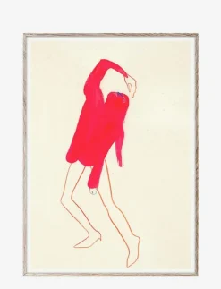 Paper Collective Posters & Ramar|The Pink Pose - 30x40 cm - Illustrationer