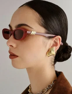 Kvinnor Le Specs Solglasögon|THE WHISPERER - Cat-Eye