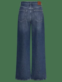 Kvinnor Calvin Klein Jeans Denimkläder|Jeans|THE WIDE LEG - Vida byxor