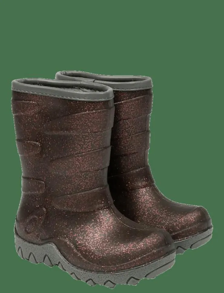 mikk-line Thermal Boot - Glitter - Höga gummistövlar|Barn Regnkläder|Gummistövlar