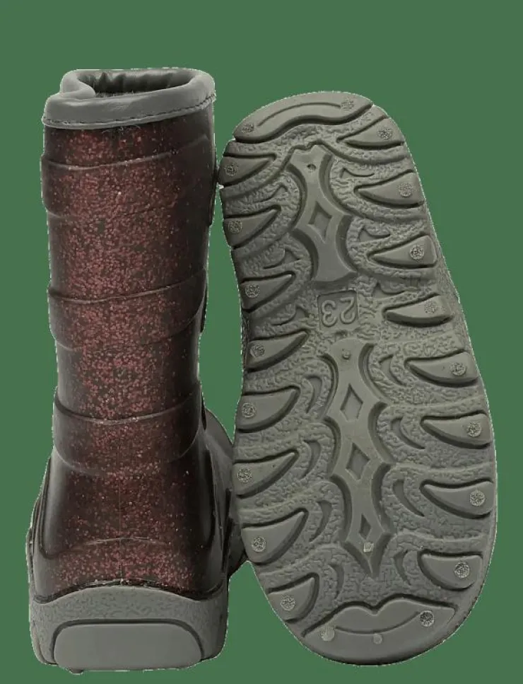 mikk-line Thermal Boot - Glitter - Höga gummistövlar|Barn Regnkläder|Gummistövlar
