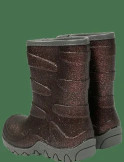 mikk-line Thermal Boot - Glitter - Höga gummistövlar|Barn Regnkläder|Gummistövlar