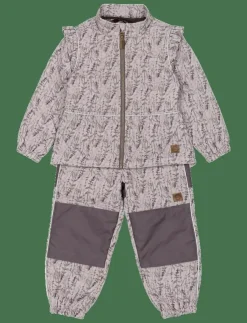 Barn mikk-line Termokläder|Thermal+ Frill Set AOP - Termoställ