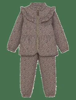 En Fant Thermal Set W. Frills, AOP - Termoställ|Barn Termokläder