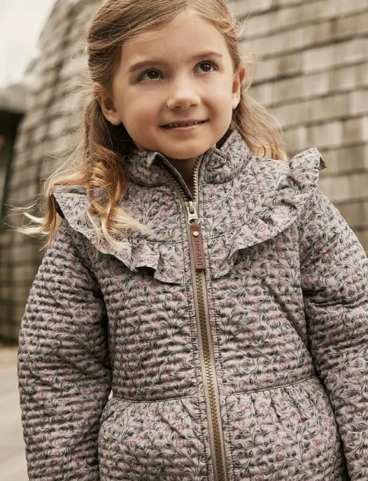 En Fant Thermal Set W. Frills, AOP - Termoställ|Barn Termokläder