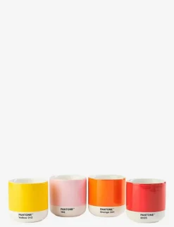 PANTONE Muggar & Koppar|THERMO CUP MIX SET OF 4 IN GIFT BOX - Kaffekoppar
