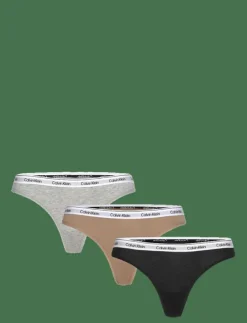 Kvinnor Calvin Klein Trosor|THONG 3PK - String