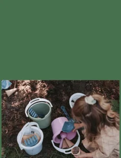 Dantoy THORBJORN BUCKET SET GREEN - Sandleksak|Barn Uteleksaker