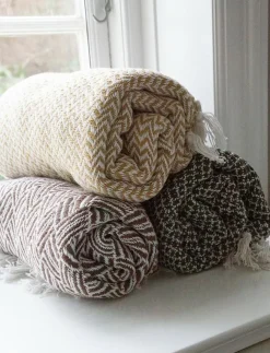 Au Maison Throws-Edge - Filtar & Plädar| Kuddar & Filtar