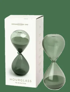 DesignWorks Inc Dekorationsdetaljer|Timglas 15 Min Evergreen - Skulpturer & Porslinsfigurer