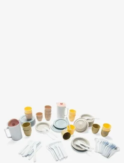 Barn Dantoy Leksakskök & Tillbehör|Uteleksaker|TINY BIO LUNCH SET 94 PC +1YEAR - Sandleksak