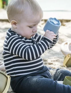 Barn Dantoy Babyleksaker|Babyleksaker|TINY BIO PLAY CUPS - 6+ MONTHS - Stapelbara klossar